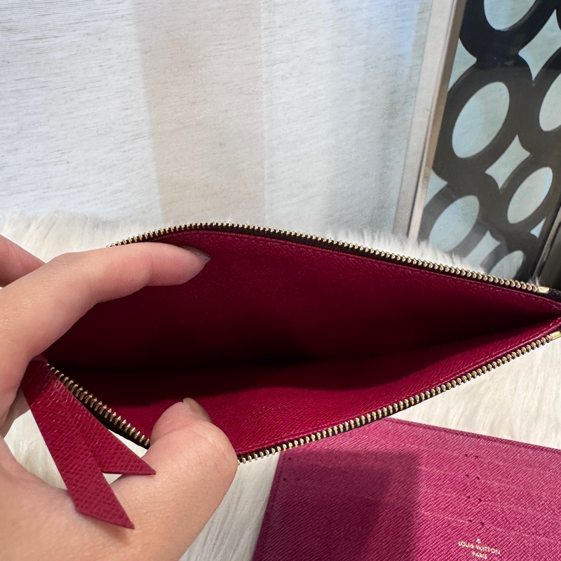 LV 老花三合一鏈包 晶片款-15