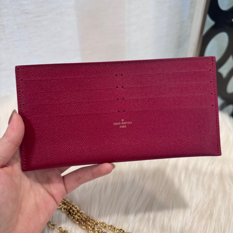 LV 老花三合一鏈包 晶片款-16