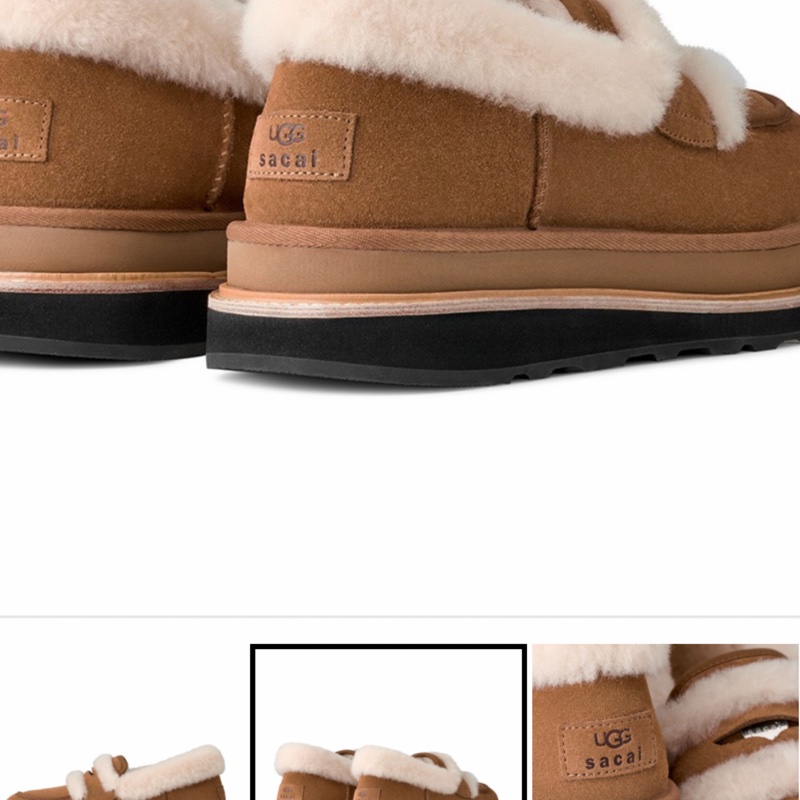 UGG x sacai Loafer-休閒鞋~7號-3