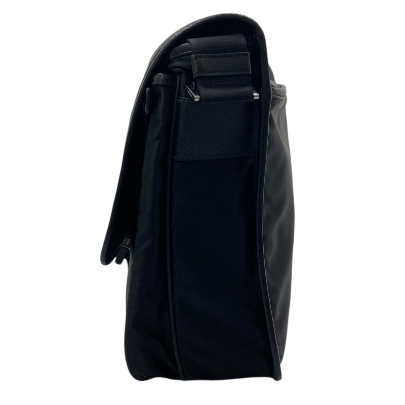 PRADA 普拉達 2VD166 斜背包 尼龍 黑色 銀釦-2