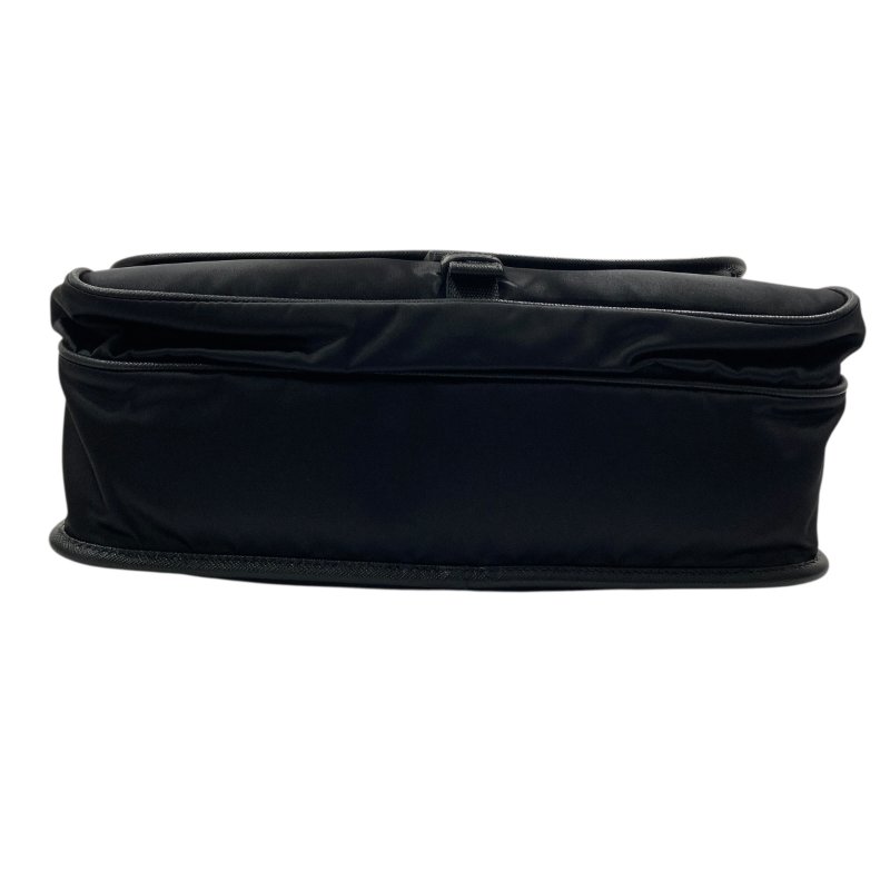 PRADA 普拉達 2VD166 斜背包 尼龍 黑色 銀釦-4