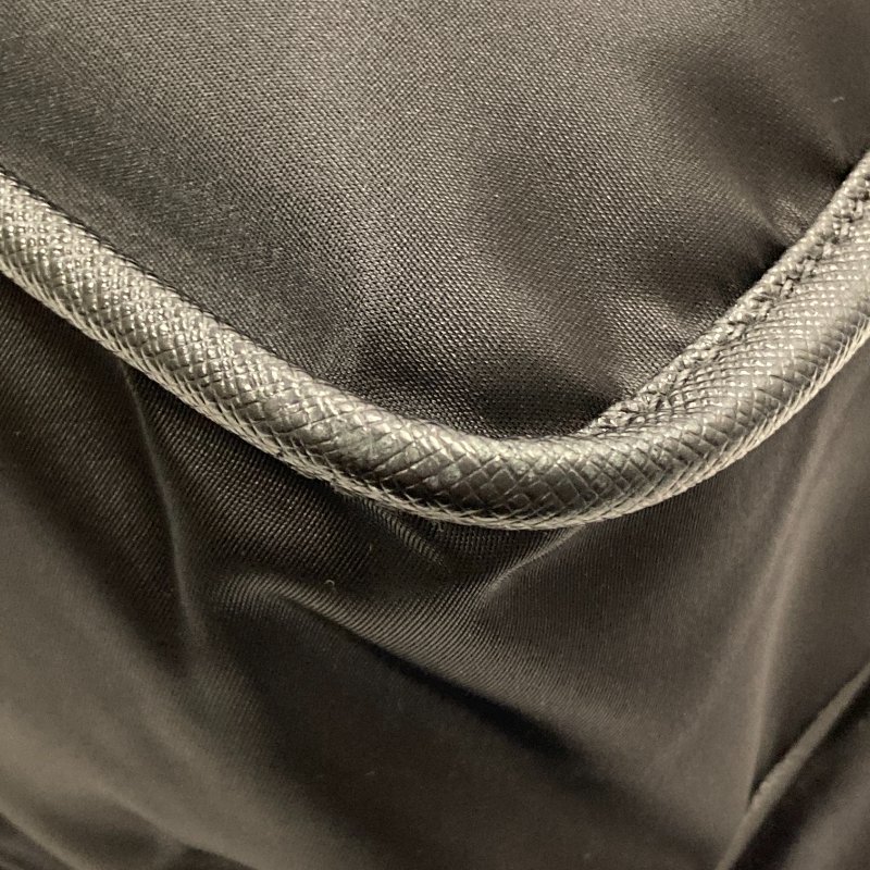 PRADA 普拉達 2VD166 斜背包 尼龍 黑色 銀釦-11