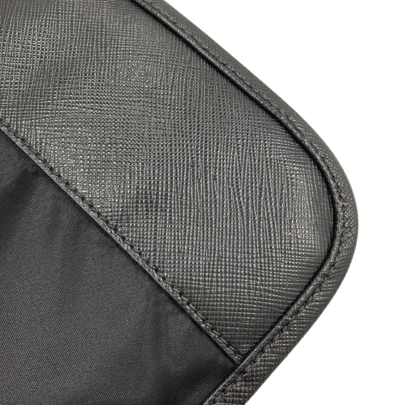 PRADA 普拉達 2VD166 斜背包 尼龍 黑色 銀釦-13