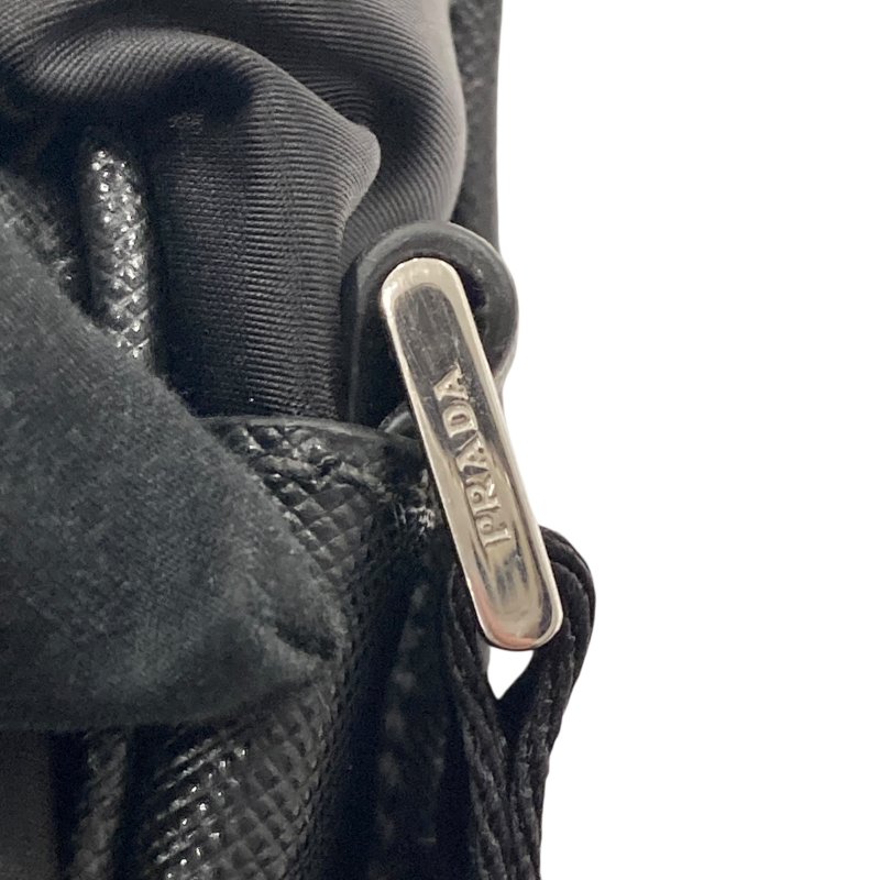 PRADA 普拉達 2VD166 斜背包 尼龍 黑色 銀釦-20