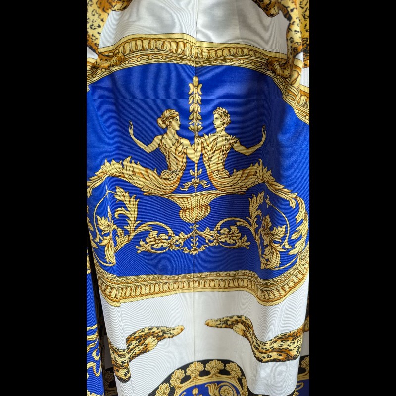 莉亞精品♡VERSACE 印花長裙 尺碼40 近新美品-3