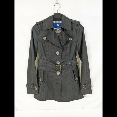 莉亞精品♡Burberry Vintage風衣 尺碼38 二手美品