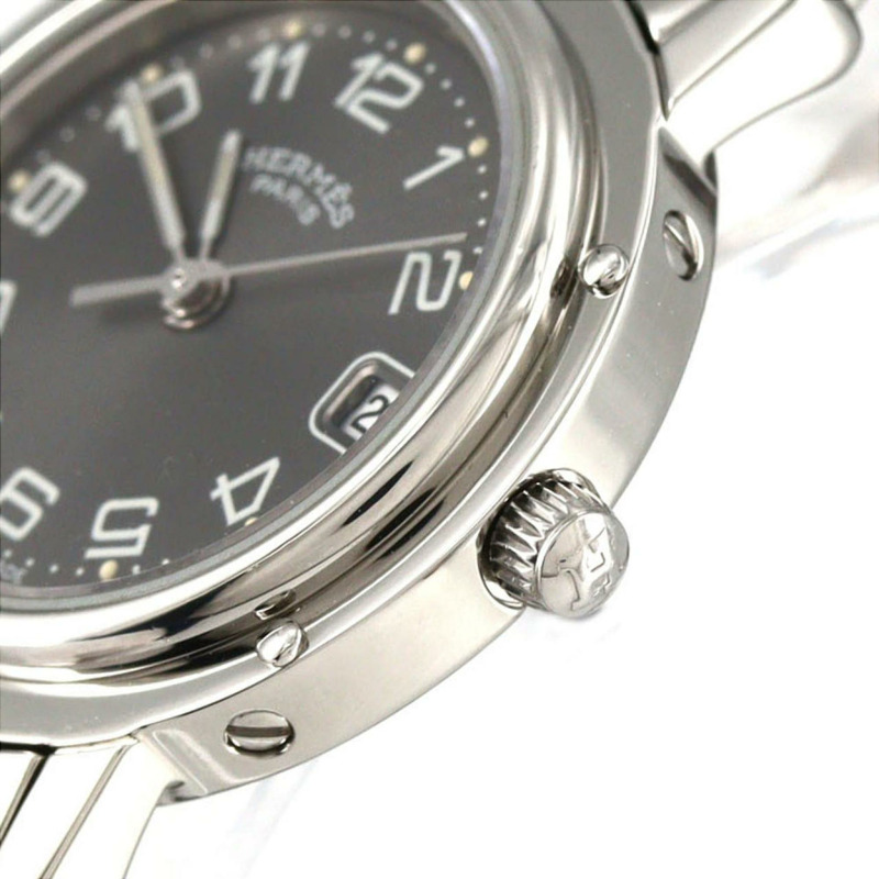 愛馬仕 Clipper CL4.210 不鏽鋼石英錶-3