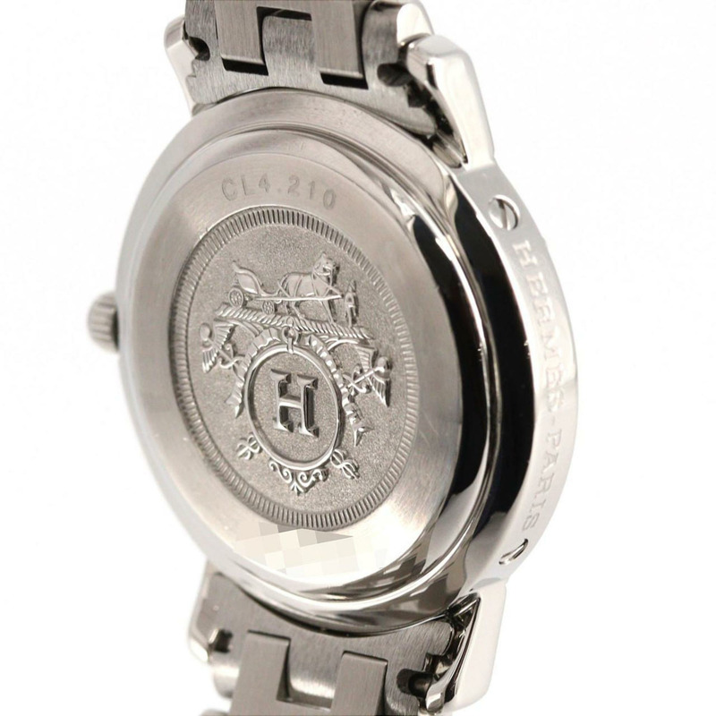 愛馬仕 Clipper CL4.210 不鏽鋼石英錶-5
