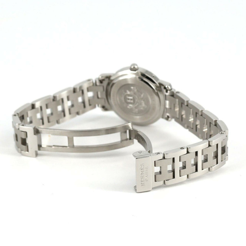 愛馬仕 Clipper CL4.210 不鏽鋼石英錶-6