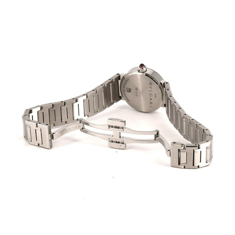 寶格麗 12P 限量版 BB23S 103698 不鏽鋼石英腕錶-6