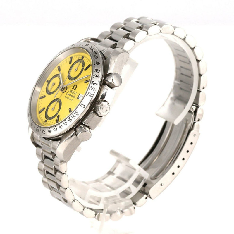 歐米茄超霸系列日期顯示腕錶 3511.12 不鏽鋼自動腕錶-1