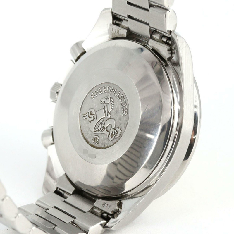 歐米茄超霸系列日期顯示腕錶 3511.12 不鏽鋼自動腕錶-4