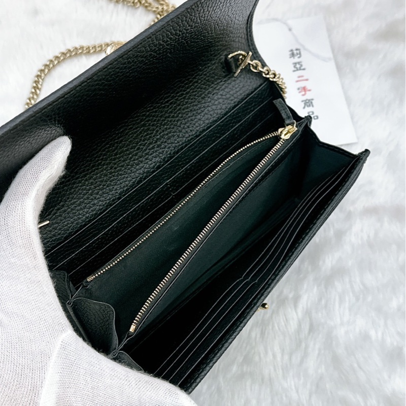莉亞精品♡Gucci 652681 牛皮woc 二手-11