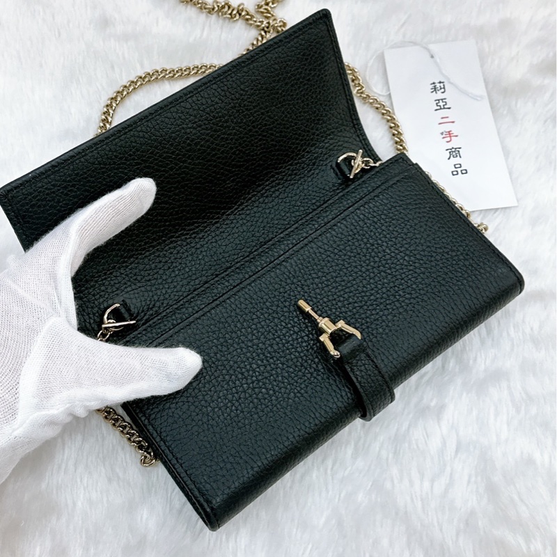 莉亞精品♡Gucci 652681 牛皮woc 二手-12