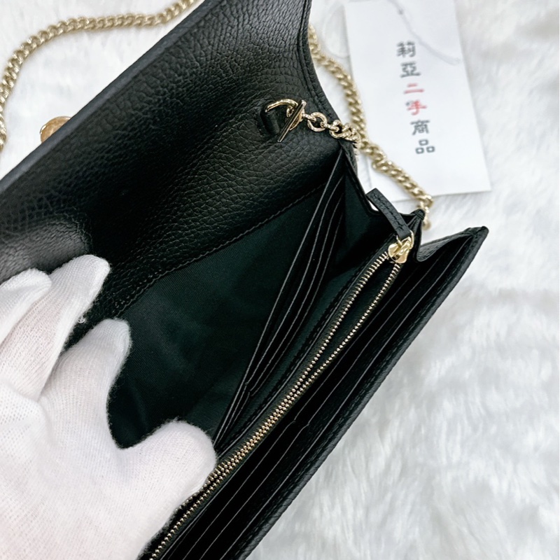 莉亞精品♡Gucci 652681 牛皮woc 二手-17