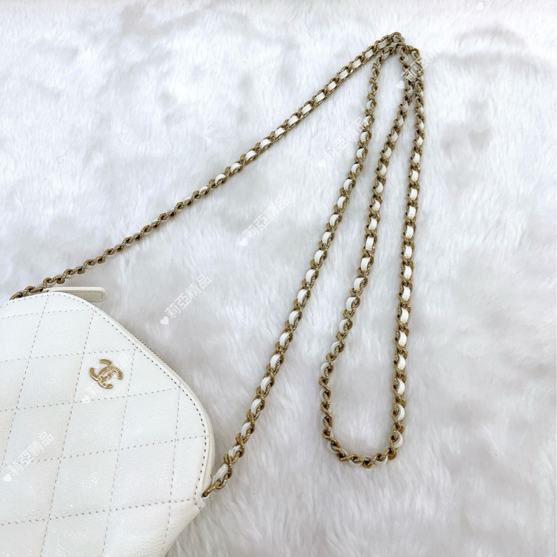 莉亞精品♡Chanel 白金小貝殼 二手-15
