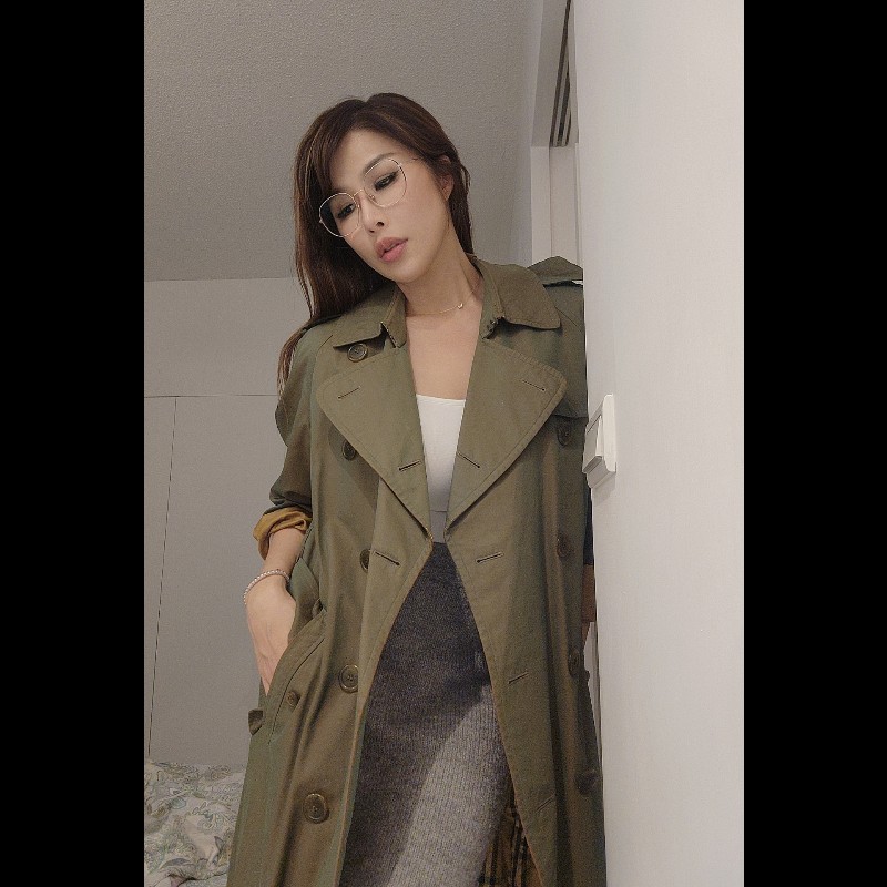 甜價/日本vintage Burberry 風衣-1