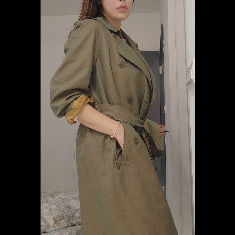 甜價/日本vintage Burberry 風衣-3