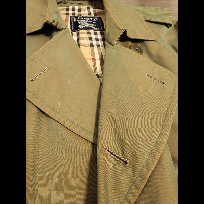 甜價/日本vintage Burberry 風衣-13