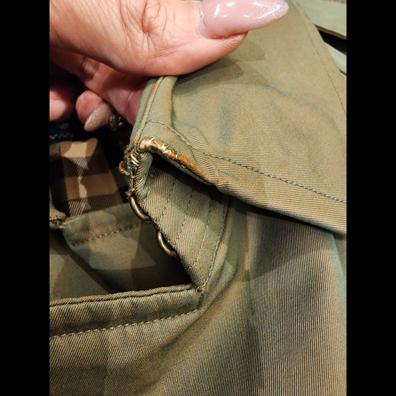 甜價/日本vintage Burberry 風衣-18