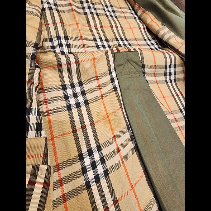 甜價/日本vintage Burberry 風衣-29