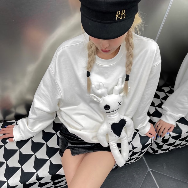 RB Ruslan Baginskiy 毛呢報童帽 黑S-1