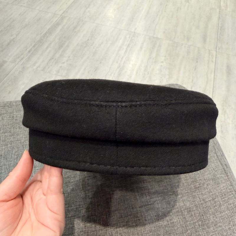 RB Ruslan Baginskiy 毛呢報童帽 黑S-7