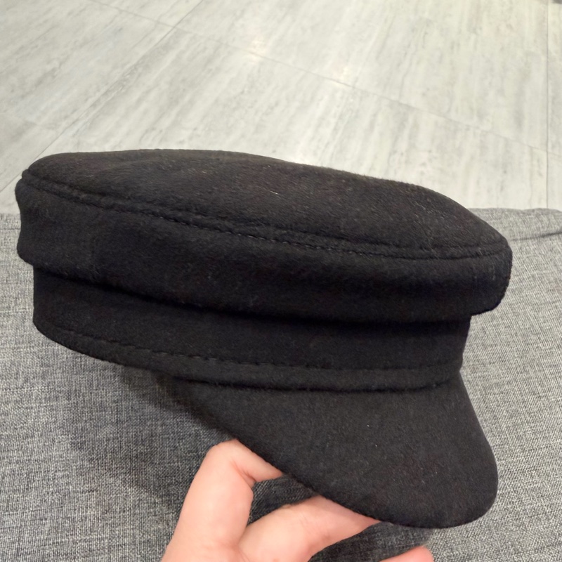 RB Ruslan Baginskiy 毛呢報童帽 黑S-9