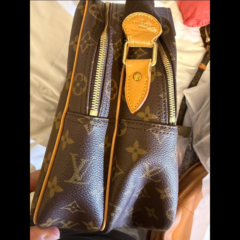 【LOUIS VUITTON LV 路易威登】 M45252傳統老花帆布 Reporter GM 肩背包(大記者包)-8
