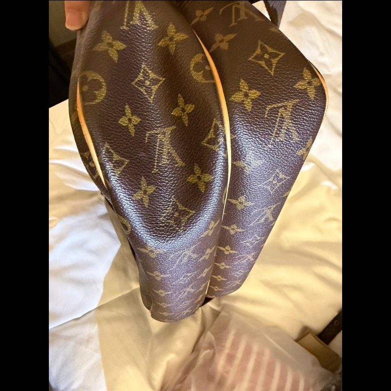 【LOUIS VUITTON LV 路易威登】 M45252傳統老花帆布 Reporter GM 肩背包(大記者包)-10