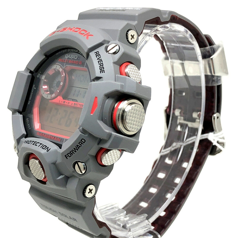 卡西歐 G-SHOCK GW-9400KJ-8 RANGEMAN EARTHWATCH 2014 年 Rangeman Earthwatch 亞洲龍魚電波太陽能三重感應器（高度、氣壓、方向、溫度測量）LED 背光，六月發布-2