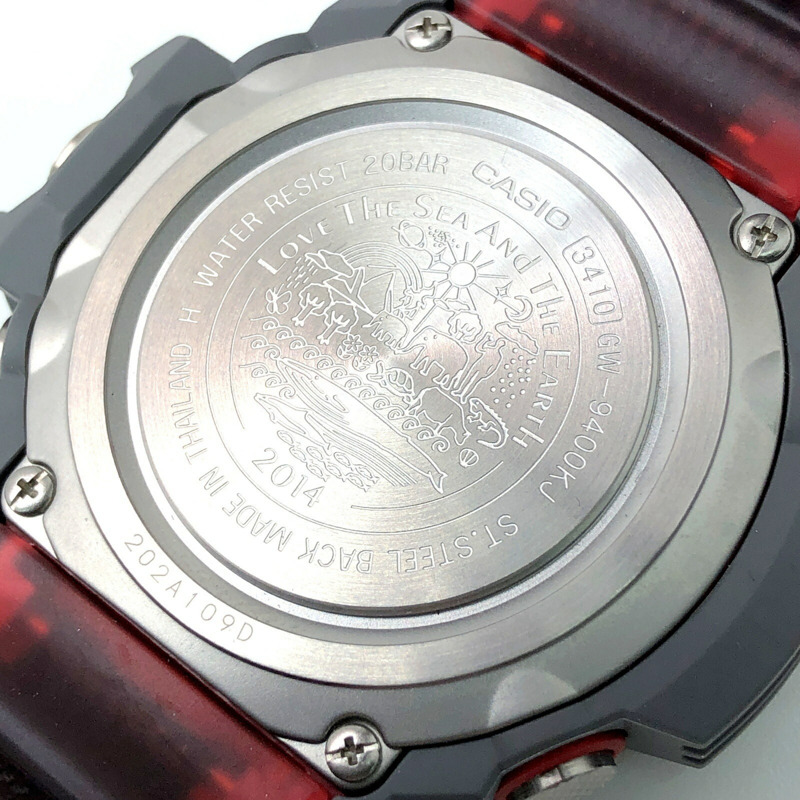 卡西歐 G-SHOCK GW-9400KJ-8 RANGEMAN EARTHWATCH 2014 年 Rangeman Earthwatch 亞洲龍魚電波太陽能三重感應器（高度、氣壓、方向、溫度測量）LED 背光，六月發布-7