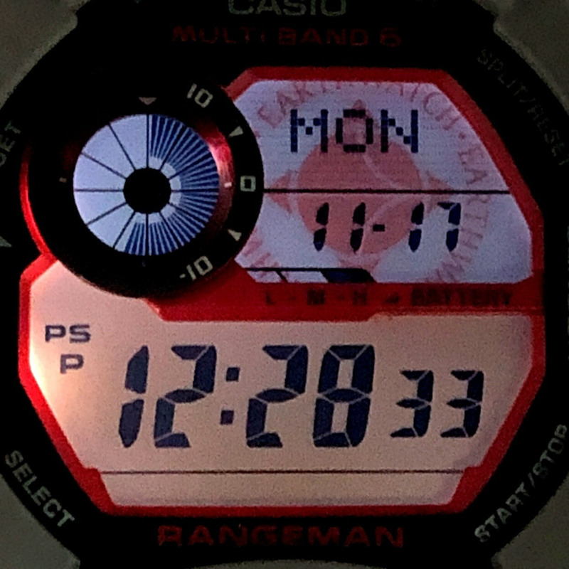 卡西歐 G-SHOCK GW-9400KJ-8 RANGEMAN EARTHWATCH 2014 年 Rangeman Earthwatch 亞洲龍魚電波太陽能三重感應器（高度、氣壓、方向、溫度測量）LED 背光，六月發布-8