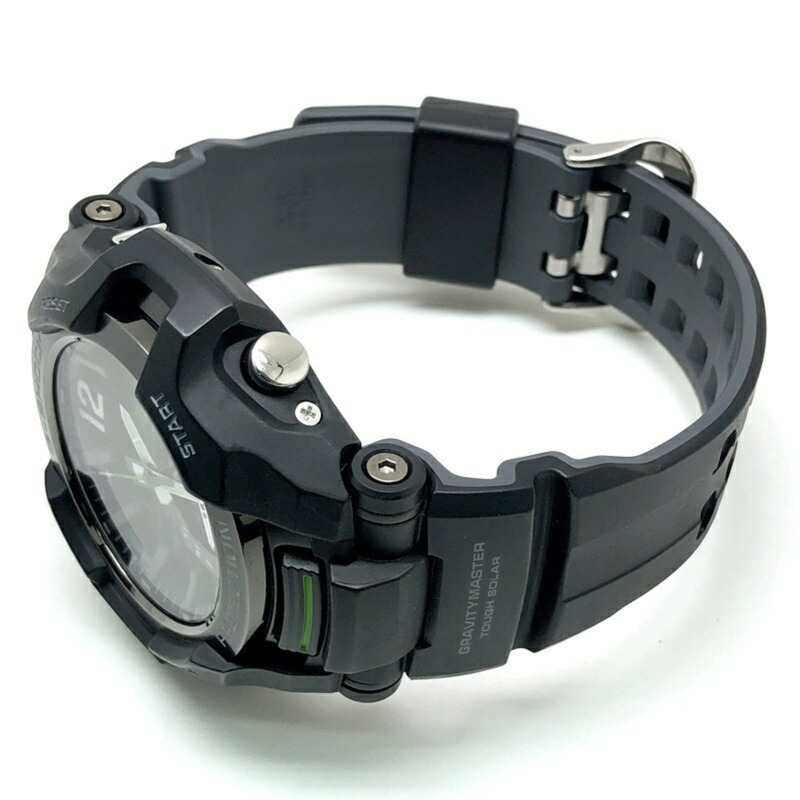 Casio G-SHOCK GR-B100-1A3 GRAVITYMASTER 強韌太陽能藍牙手機連接雙 LED 背光指針航空飛行員腕錶，2018 年 7 月發布-4