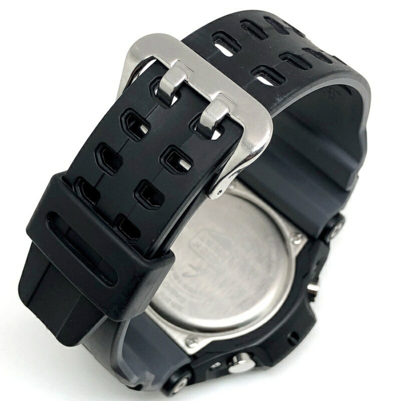 Casio G-SHOCK GR-B100-1A3 GRAVITYMASTER 強韌太陽能藍牙手機連接雙 LED 背光指針航空飛行員腕錶，2018 年 7 月發布-6