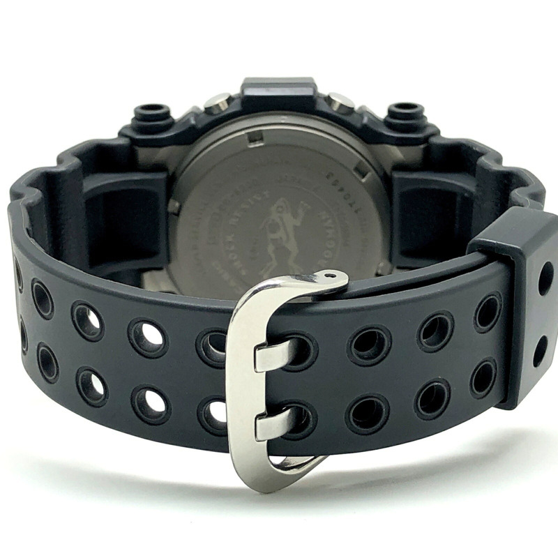 卡西歐 G-SHOCK DW-8200-1A 蛙人系列第二代鈦金屬錶殼 EL 背光 紅色/深灰色 1995年6月發布-5