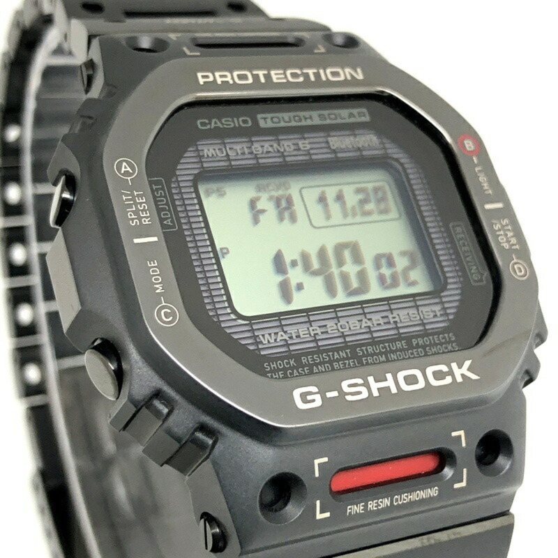 卡西歐 G-SHOCK 手錶 GMW-B5000TVA-1 虛擬世界 全金屬鈦金屬電波太陽能藍牙手機連接 2021年10月-3