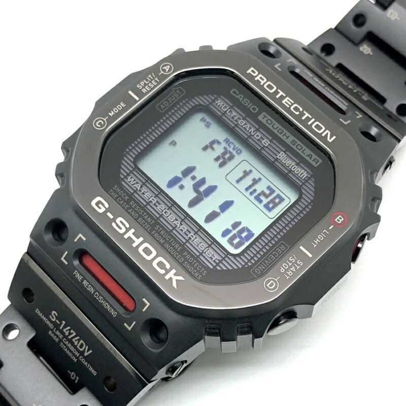 卡西歐 G-SHOCK 手錶 GMW-B5000TVA-1 虛擬世界 全金屬鈦金屬電波太陽能藍牙手機連接 2021年10月-5