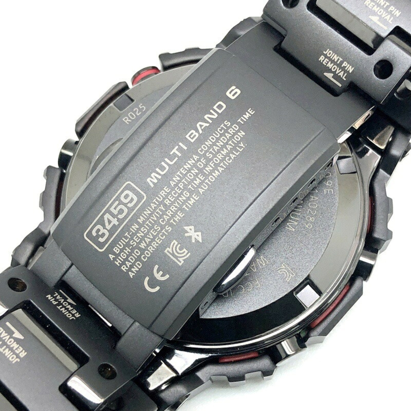卡西歐 G-SHOCK 手錶 GMW-B5000TVA-1 虛擬世界 全金屬鈦金屬電波太陽能藍牙手機連接 2021年10月-6