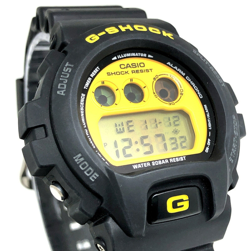 卡西歐 G-SHOCK 手錶 DW-6900BHTG-9 阪神虎 2003 聯名款 黑黃配色 三月發售-3
