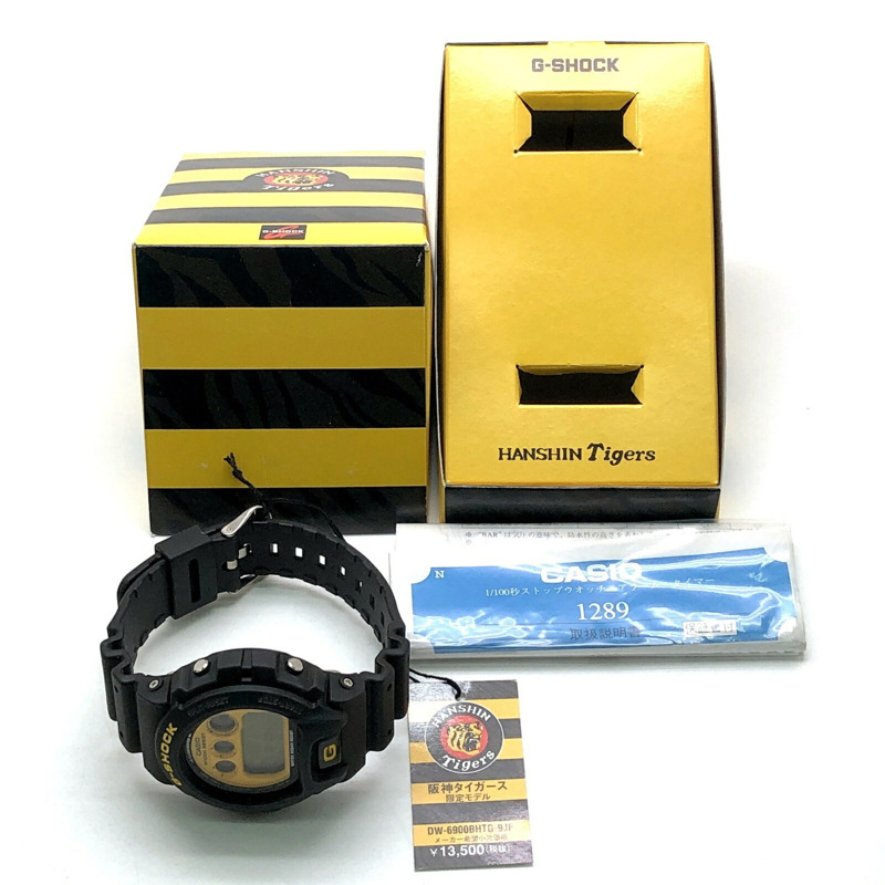 卡西歐 G-SHOCK 手錶 DW-6900BHTG-9 阪神虎 2003 聯名款 黑黃配色 三月發售-9
