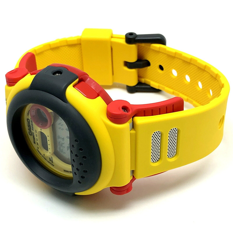 卡西歐 G-SHOCK 手錶 G-001-9 復刻版 Jason Capsule Tough Nexax 黃灰色 DW-001J-9 復刻型號於 2010 年 9 月發布-4