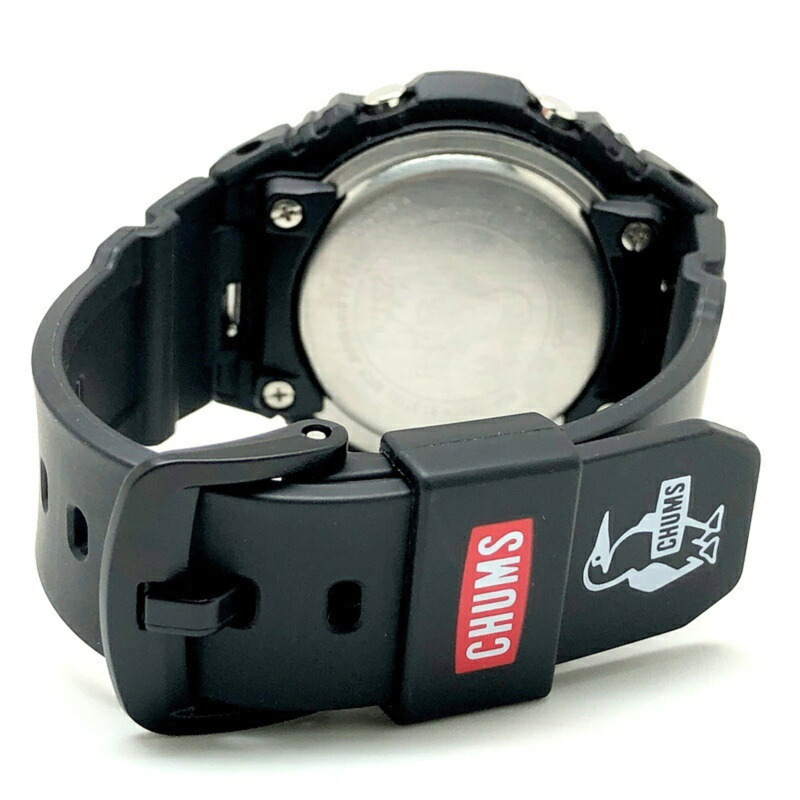 BABY-G CASIO 手錶 BGA-260CH-1A CHUMS 聯名款,帶夜光刻度、LED 燈、黑色、彩虹色、指針/數位雙顯,BABY-G 出品,2020 年 7 月發布。-5