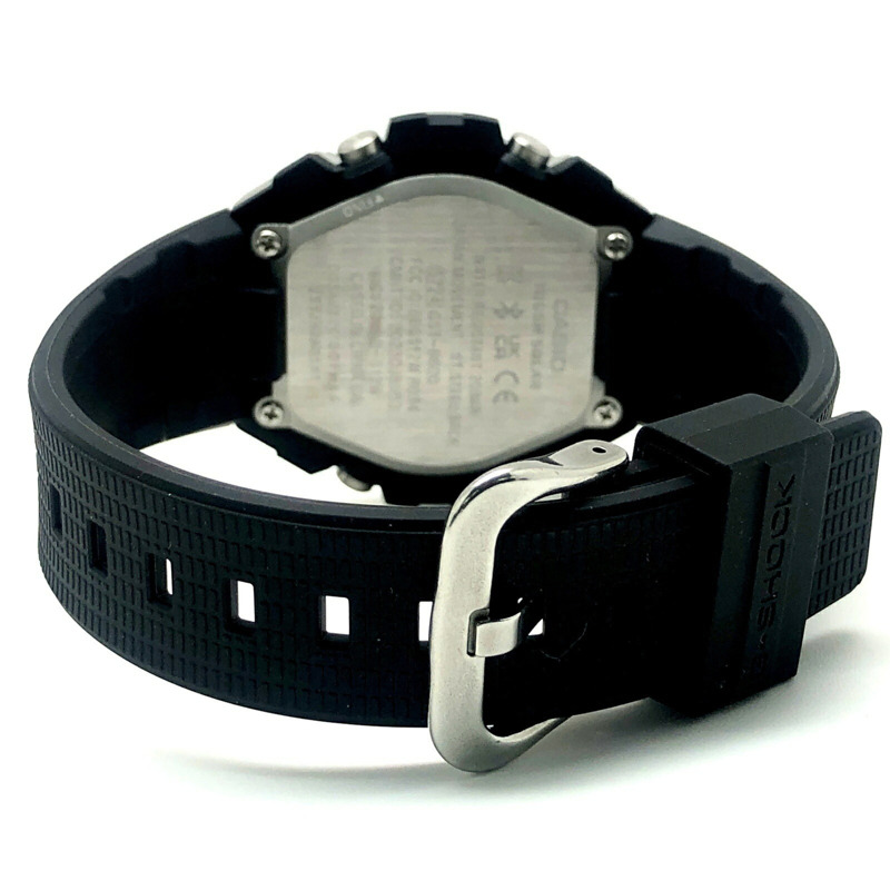 卡西歐 G-SHOCK 手錶 GST-B600A-1A6 G-STEEL G-Steel 小巧迷你尺寸男女通用款 Tough Solar 太陽能動力藍牙手機連接雙 LED 燈黑色紫色款,2024 年 2 月發布。-5