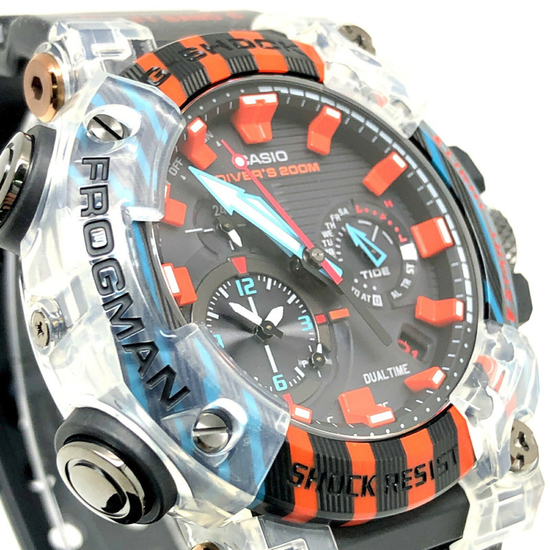 卡西歐 G-SHOCK GWF-A1000APF-1A 蛙人30週年紀念版腕錶,蛙人週年紀念版,配備毒鏢蛙、電波太陽能、藍牙、碳纖維核心防護結構和多色指針,將於2023年1月發布。-3