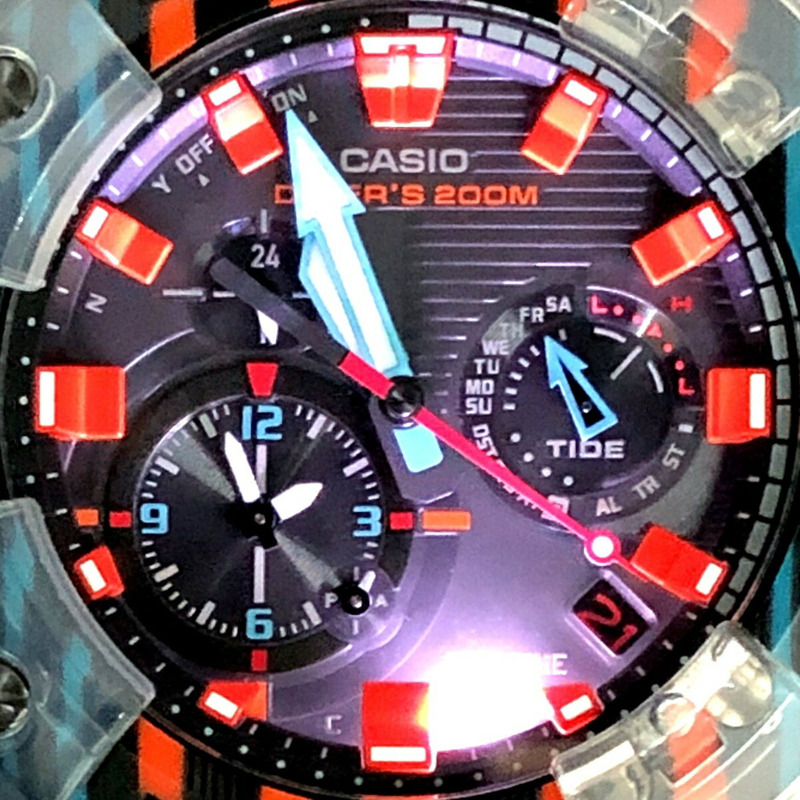 卡西歐 G-SHOCK GWF-A1000APF-1A 蛙人30週年紀念版腕錶,蛙人週年紀念版,配備毒鏢蛙、電波太陽能、藍牙、碳纖維核心防護結構和多色指針,將於2023年1月發布。-8