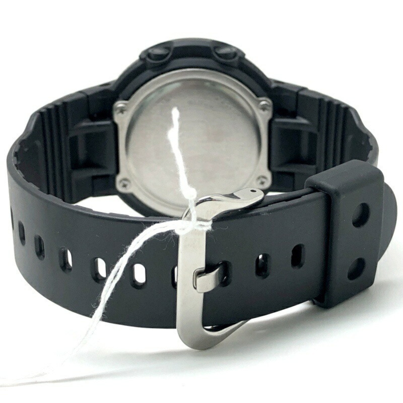 Casio G-SHOCK AW-500BB-1E 全黑復刻版腕錶，指針/數位雙顯，全黑配色，2020 年 11 月發布-6