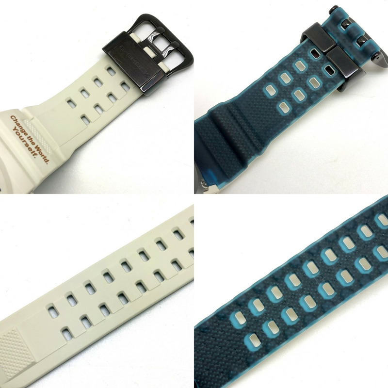 卡西歐 G-SHOCK GW-9408KJ-7 RANGEMAN EARTHWATCH 2022 北極熊系列電波太陽能三重感應器腕錶,具備高度、氣壓、方向和溫度測量功能,米白色,11 月發布-5