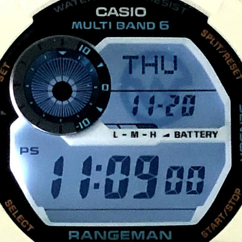 卡西歐 G-SHOCK GW-9408KJ-7 RANGEMAN EARTHWATCH 2022 北極熊系列電波太陽能三重感應器腕錶,具備高度、氣壓、方向和溫度測量功能,米白色,11 月發布-8