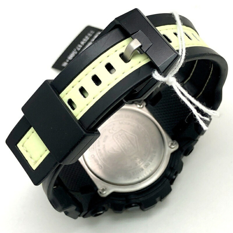 卡西歐 G-SHOCK 手錶 GBA-800LU-1A1 G-SQUAD 具備藍牙通訊功能、三軸加速度感測器、計步器、雙 LED 背光和夜光功能,黑色錶盤,2019 年 11 月發布。-6